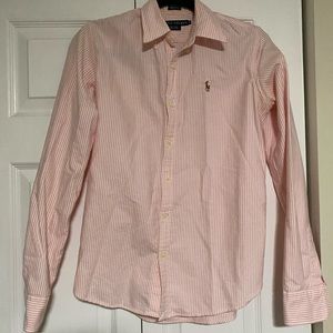 Ralph Lauren slim fit collared dress shirt.